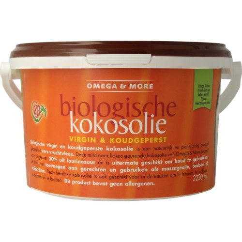 Omega & More Kokosolie Virgin Biologisch 2220 Ml