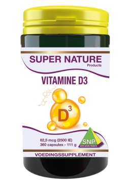 360 Kapseln SNP Vitamine D3 62,5 mcg 2500 IE