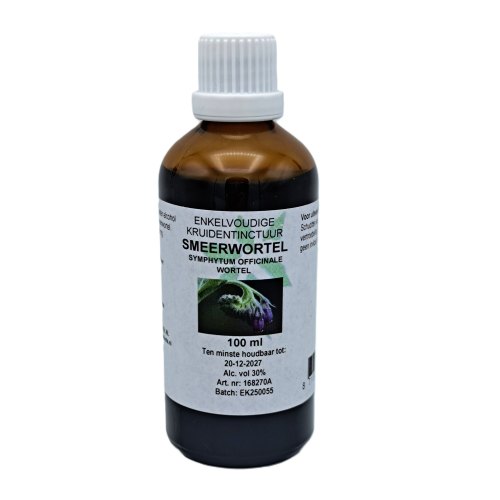 De Cruydhof Symphytum Officinale - Smeerwortel Tinctuur 100 Ml