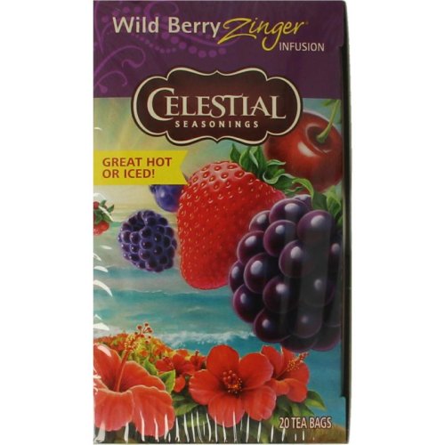Celestial Seasonings Wild Berry Zinger 20 Tüte