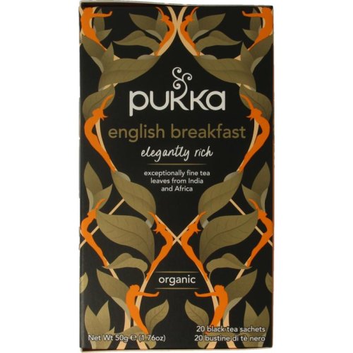 Pukka English Breakfast Thee Biologisch 20 Tüte