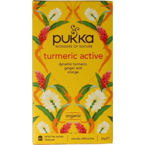 Pukka Turmeric Active Thee Biologisch 20 bag