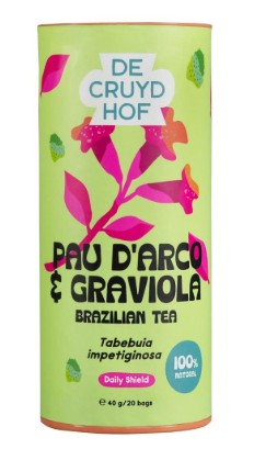 De Cruydhof Pau D'Arco & Graviola Brazilian Tea 20 zakjes