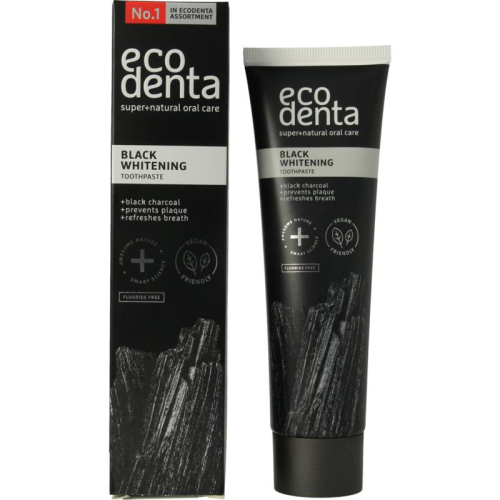  Ecodenta Tandpasta Black Whitening