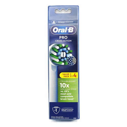 Oral-B Opzetborstel Cross Action 4 pieces