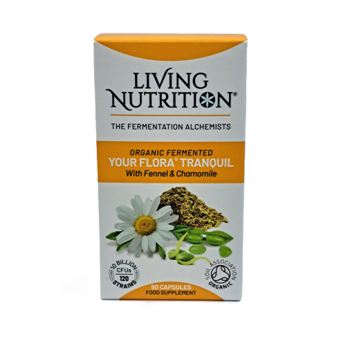 60 capsules Living Nutrition Your Flora Tranquil - Fennel & Chamomile Biologisch