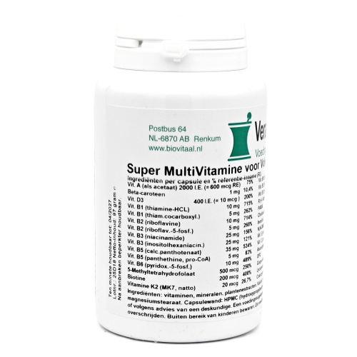  VeraSupplements Super MultiVitamine voor Volwassenen