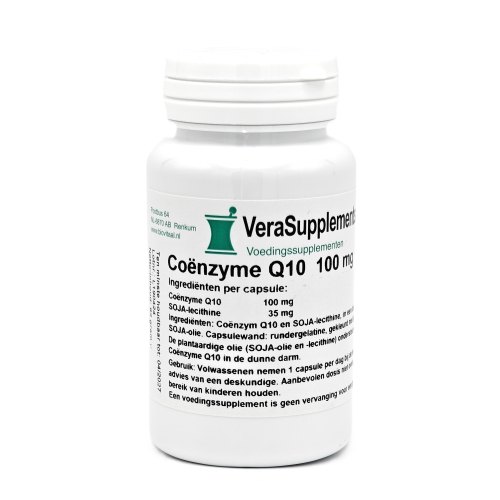 VeraSupplements Coenzyme Q10 100 mg 100 Kapseln