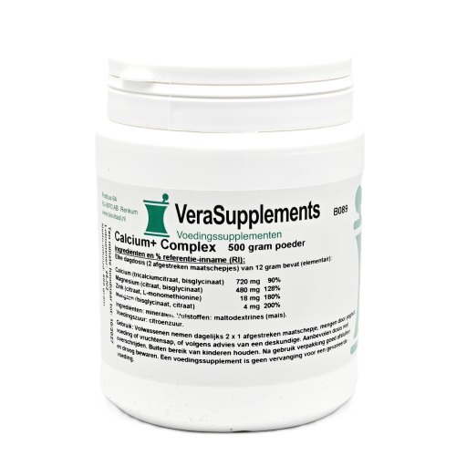 VeraSupplements Calcium+ Complex Poeder 500 Gramm