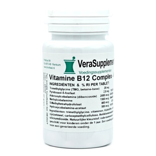 VeraSupplements Vitamine B12 Complex 60 lozenges
