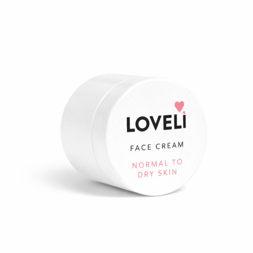 10 ml Loveli Face Cream Normal to Dry Skin Travelsize