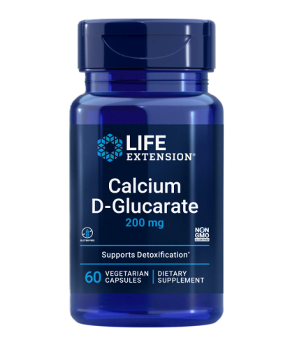 Life Extension Calcium D-Glucarate 200 mg 60 Kapseln