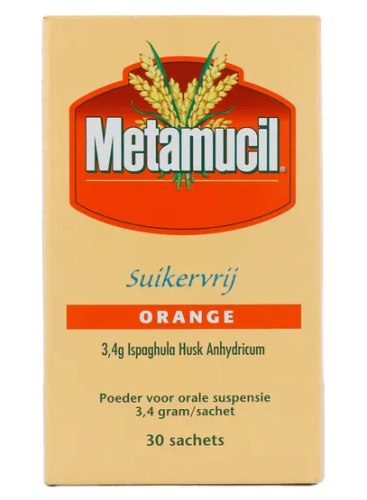 30 sachets Metamucil Orange Suikervrij