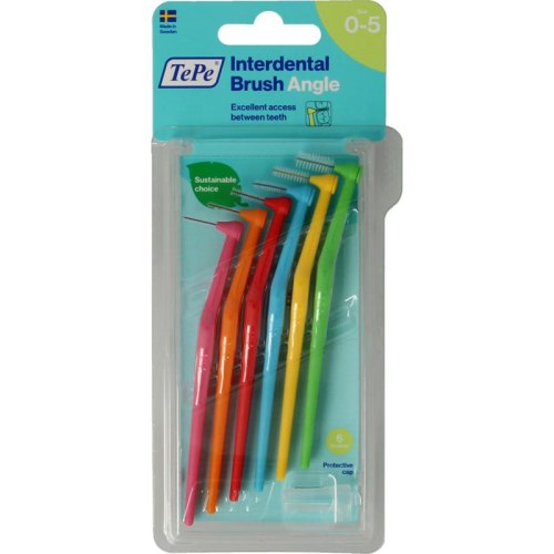 TePe Interdental Brush Angle Assorti 6 Stücke
