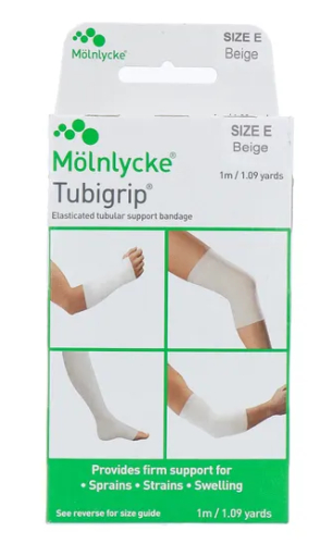 1 meter Tubigrip Support Bandage Beige Maat E