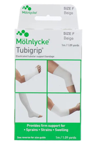 Tubigrip Support Bandage Beige Maat F 1 Meter