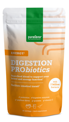Purasana Digestion Probiotics Energy Superfood 140 Gramm