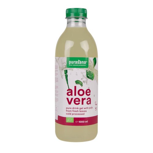 Purasana Aloe Vera Drinkgel Biologisch 1000 Ml