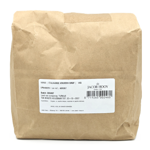 1000 gram Jacob Hooy Italiaanse Kruiden