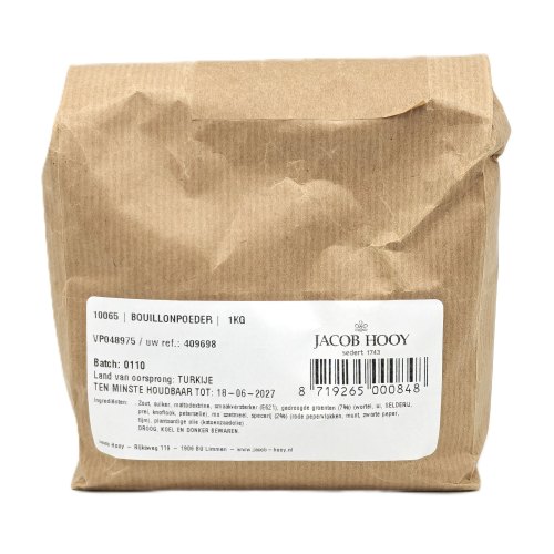 Jacob Hooy Bouillon Poeder 1000 Gramm