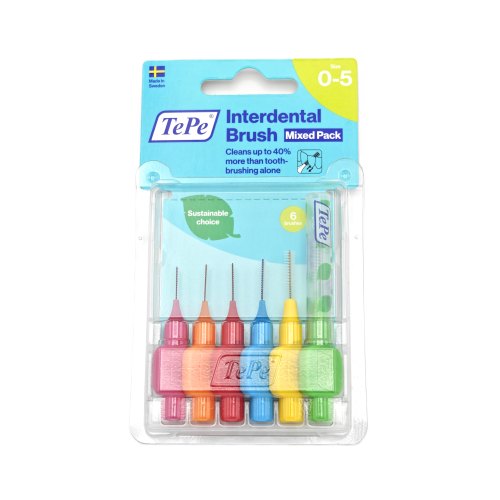 TePe Interdental Brush Original Mixed Pack 6 Stücke