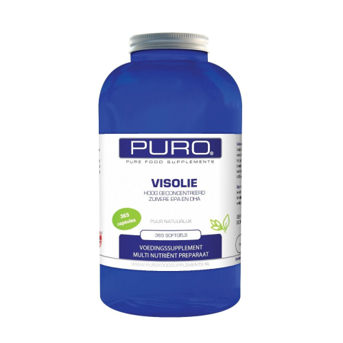 365 softgels Puro Food Supplements Visolie
