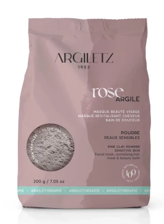 Argiletz Argile Rose Roze Klei Bad & Gezichtsmasker 200 Gramm
