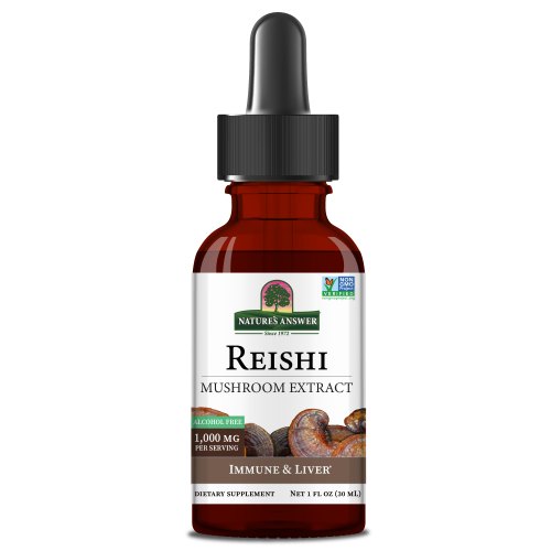 Natures Answer Reishi - Gesteelde Lakzwam 30 Ml