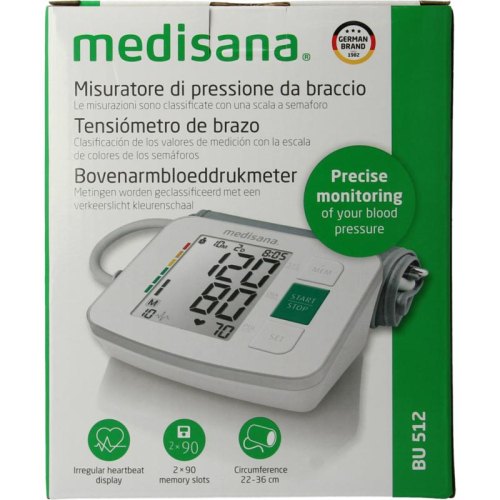 Medisana Bloeddrukmeter Bovenarm BU 512 1 package