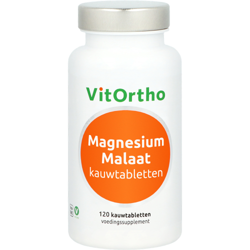 120 kauwtabletten VitOrtho Magnesium Malaat 