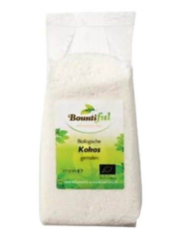 300 Gramm Bountiful Kokos gemalen Biologisch