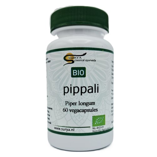 Surya Pippali Biologisch 60 Kapseln