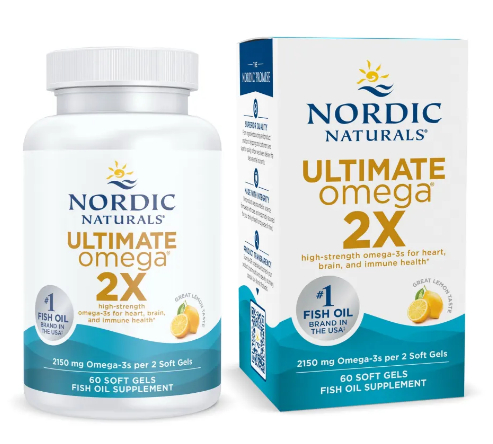 60 Softgels Nordic Naturals Ultimate Omega 2X