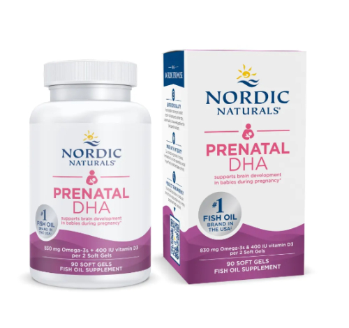 Nordic Naturals Prenatal DHA 90 Softgels