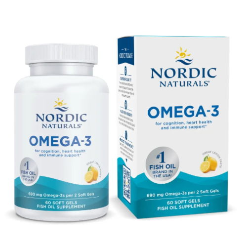 Nordic Naturals Omega-3 Citroen 60 Softgels