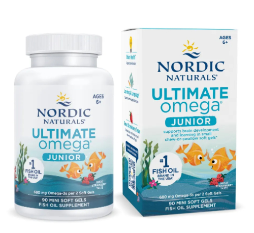 90 Softgels Nordic Naturals Ultimate Omega Junior