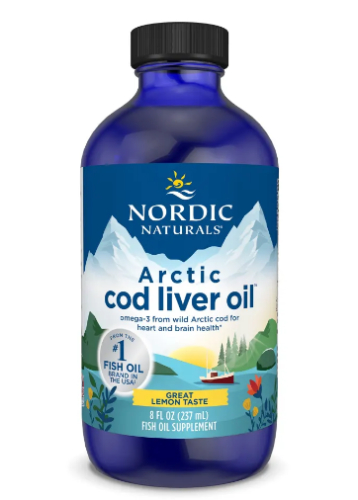Nordic Naturals Arctic Cod Liver Oil Citroen 237 Ml