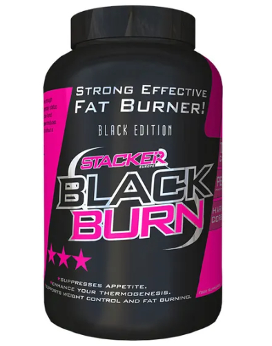 120 capsules Stacker 2 Black Burn