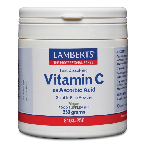 250 gram Lamberts Vitamin C as Ascorbid Acid