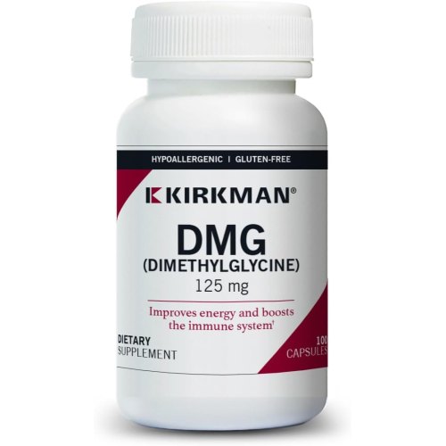 100 capsules Kirkman DMG (Dimethylglycine) 125 mg