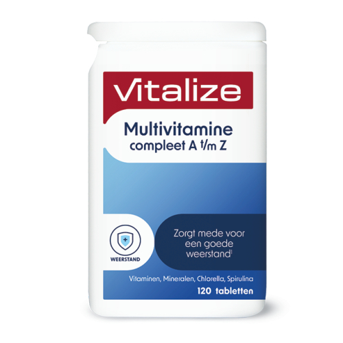 Vitalize Multivitamine Compleet A tot Z 120 tabletten