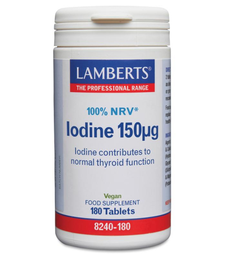 Lamberts Iodine (Jodium) 150 mcg 180 Tabletten