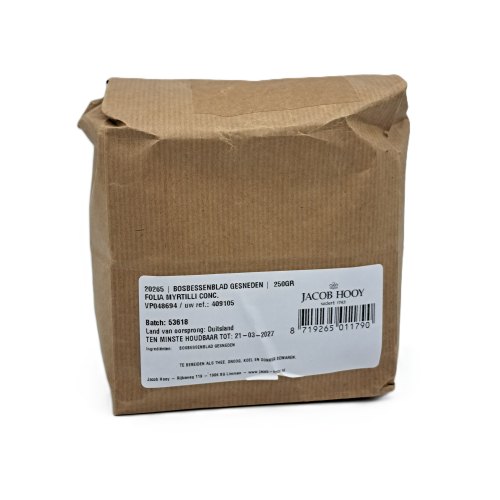 Jacob Hooy Bosbessenblad 250 Gramm