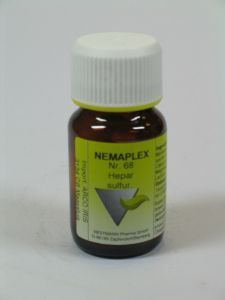 Nemaplex Nestmann Hepar Sulfuris {68} Nemaplex 120 tabletten