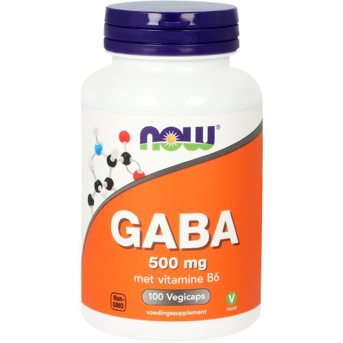 NOW GABA 500 mg 100 Kapseln
