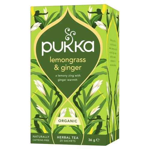 20 Tüte Pukka Lemongrass & Ginger Thee Biologisch