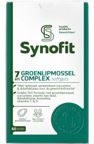 60 Softgels Synofit 7-in-1 Groenlipmossel Complex