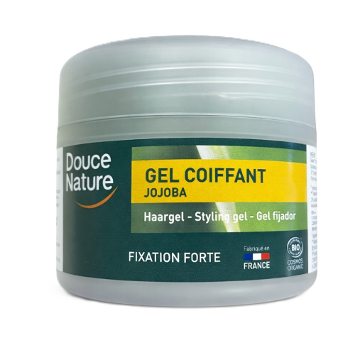 100 Ml Douce Nature Haargel Jojoba Fixation Forte Biologisch