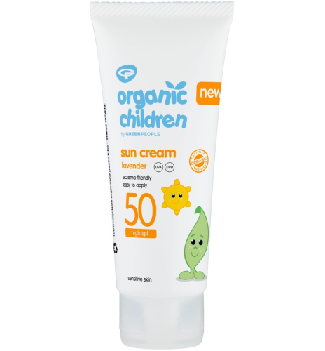 Green People Sun-Cream Kids Lavendel SPF 50 100 Ml