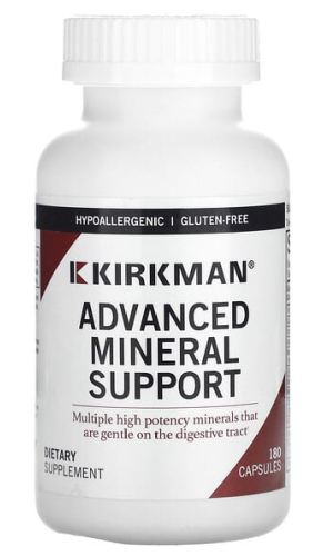 180 capsules Kirkman Advanced Mineral Support